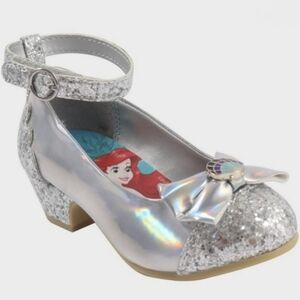 Toddler Girls Disney Silver Mermaid Heels